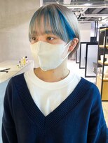 アルバム 池袋(ALBUM) デザインショート_グレージュカラーボブウルフ_ba421751