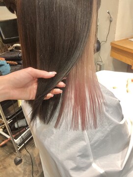 ロア 福岡天神本店(LORE) インナーカラー/裾カラー◎