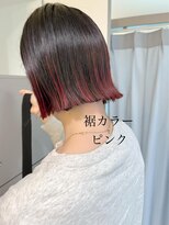 フラワーズビィーオーディー(FLOWERS BOD)&nbsp;裾カラーピンク