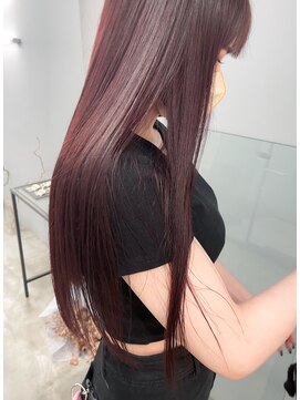 ノード(NODO) ロングのボルドーカラー