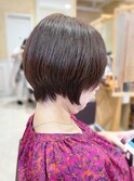 丸みショートボブ