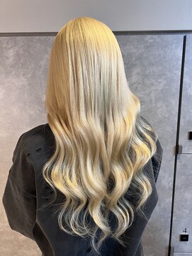 ガルボヘアー 名古屋栄店(garbo hair) #プルエクステ#ハイトーン#ブロンド#ギャル#10代#20代#名古屋