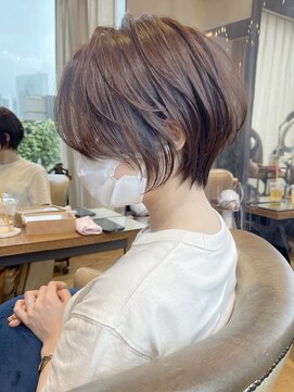 バンプ ギンザ(BUMP GINZA) ショートボブ×毛流れ矯正(浅野)