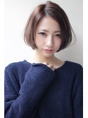 オトナかわいいショートボブ