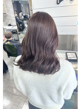 ブレス 小阪店(brace) 外ハネボブ似合わせカットウェーブヘアレイヤーボブ