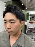 アップバングショート
