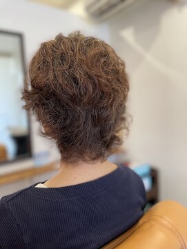 スノウ(snow) もしゃもしゃウルフ