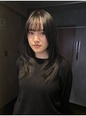 【YOKE】ブルーブラック/ダークグレー/レイヤー/レイヤーロング