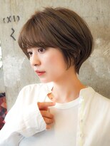 ナチュラルショート/ショートボブ/20代30代40代