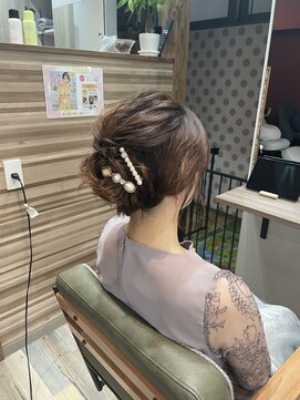 レリーハット(rely hatto) ゆるふわアップ