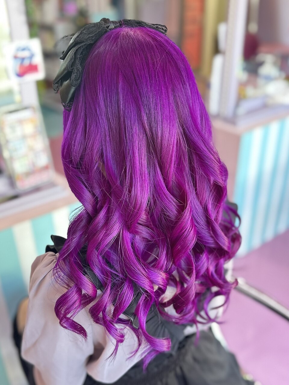 2026年春】ショッキングパープルの髪型・ヘアアレンジ｜人気順