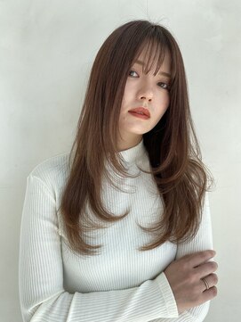 ザック ヴィ(ZACC  vie) ワンカールでキマる！セミロングレイヤーカットスタイル