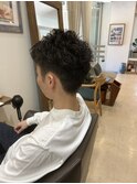 メンズラフパーマ