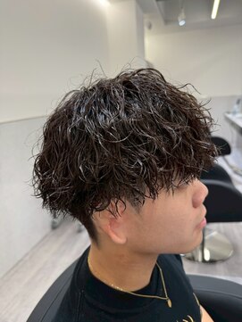 ビカムメンズヘアー 栄店(become men's hair) 波巻きパーマ/縦落ちパーマ
