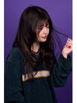 アンアタッシュ(UNE ATTACHE)&nbsp;Lovely Chocolat｜顔周りウェーブで魅せるチョコレートブラウン