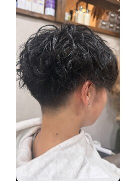 ミュー(m) パーマ/メンズパーマ/ツイストスパイラル/スパイラルパーマ