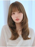 【F】ナチュラルゆるヘア透明感カラー
