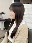 ブリーチなし透明感グレージュカラー