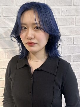 コルプラス(col +plus) ボブレイヤー/ネイビーブルー