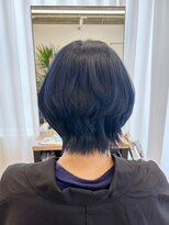 ウイ バイ ファースト 北四番丁店(u'i by first)&nbsp;マッシュショート×ブルージュカラー