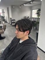 リイ(Lii)&nbsp;メンズ　ショート　センター　センターパート