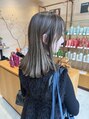 ヒアカアヴェダ 東京ガーデンテラス店(Heaka AVEDA)&nbsp;赤みなしグレージュハイライト