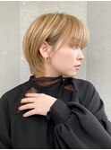 ハンサムショート/丸みショートボブ/20代30代40代50代/顔周り