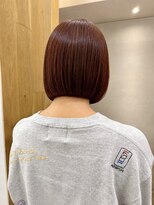 トップヘアーヒルズ 安城(TOP HAIR HILLS) ぷつっとラインが可愛い美シルエットボブ