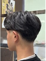 バーバーショップグランツ(Bar ber Shop GRAnt'z)&nbsp;テーパーフェード&毛流れニュアンスパーマ