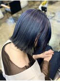 〈a10〉ショート韓国ボブハイライト髪質改善ブリーチ前髪20代30