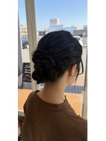 アース 土気あすみが丘店(HAIR&MAKE EARTH)&nbsp;アップスタイル