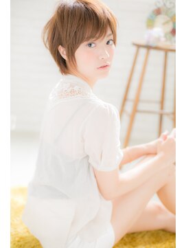 カノン(canon) 【canon 下北沢】小顔に魅せる♪菱形ショートボブ