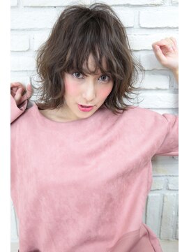 フェリシータ 緑地公園店(felicita) タンバルモリ抜け感☆彡外ハネウエービーボブ