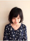 あご下ワンレンボブスタイル☆担当 川上功介