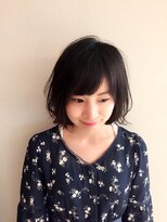 ロンド 銀座(Lond) あご下ワンレンボブスタイル☆担当 川上功介