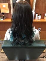 ヘアーサロン アトリエ(Hair salon ATORIE)&nbsp;オシャレ度満載♪ターコイズカラー♪