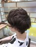 【男磨きコース】シャンプー＋カット+カラーorパーマ11000円