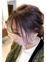 エルモ(ELMO)&nbsp;うすめバングでおくれ毛処理