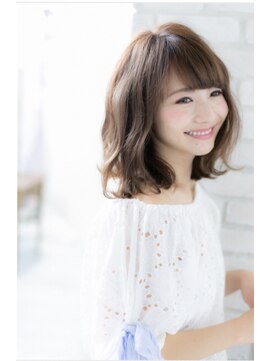 ティッシュ(tissue) キレイ×可愛いセミディスタイル　byティッシュ緑区/天白区