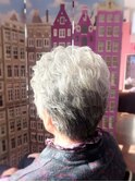 ☆グレイヘアを活かしたパーマスタイル☆