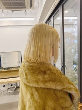 フラム 渋谷(flamme) 【flamme】real blonde