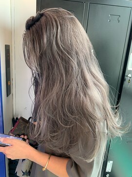 ラフトーキョウセカンド(RAF TOKYO 2nd) 【RAF TOKYO 2nd NAO】透け感グレージュ×バレイヤージュ