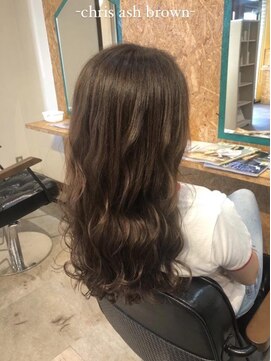 ダブルケーツー 倉敷店(wk-two) ☆chris ash brown☆白髪染め