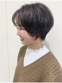 《大宮》ふんわりショートパーマヘア