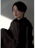 《hair make No.8・中村》センターパートショート