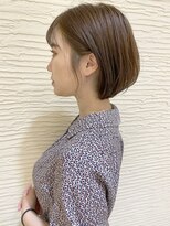 モリオ フロム ロンドン サッポロファクトリー店(morio FROM LONDON)&nbsp;【morio】札幌ボブ　耳掛け丸みボブ