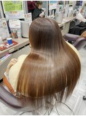 【髪質改善】カラー+トリートメントでダブルカラー