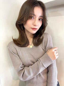 リコバイアフロート(riko by afloat) くびれヘア/韓国風ヘア/フェイスレイヤー/エギョモリ