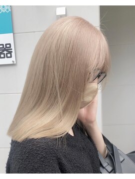 ジゼル(GiseL) ミルクティーベージュダブルカラーインナーカラーケアブリーチ