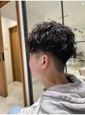 ツーブロMIXパーマ